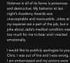 Capture d'écran du message d'excuses de Will Smith sur Instagram, suite à la gifle donnée à Chris Rock pendant la cérémonie des Oscars. Le 28 mars 2022