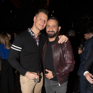 Exclusif - Matthieu Delormeau, Cyril Hanouna - Soirée d'anniversaire des 30 ans de TV Magazine au Pavillon des Champs-Elysées à Paris le 17 octobre 2017. © Tiziano Da Silva/Bestimage