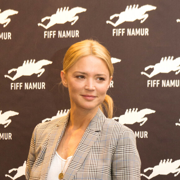Virginie Efira - Photocall de la 33ème édition du festival du film francophone à Namur en Belgique le 29 septembre 2018.
