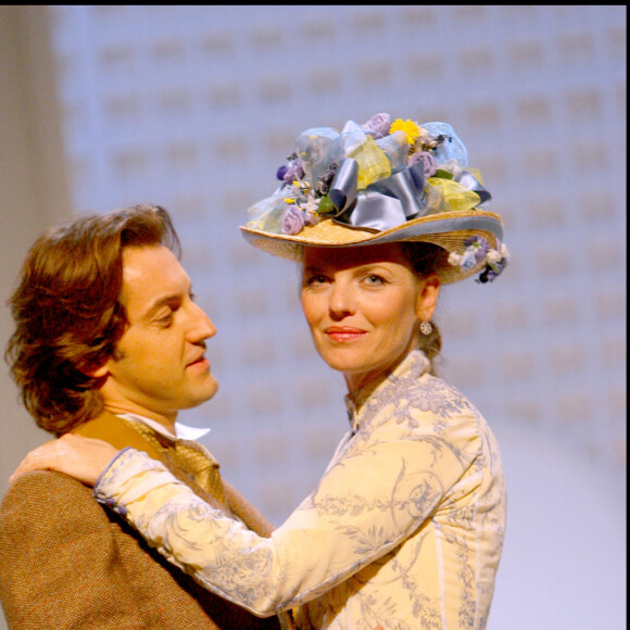 Archives : Frederic Diefenthal et Gwendoline Hamon au théâtre Antoine à Paris