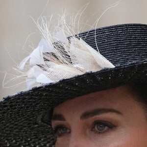 Kate Middleton - Service d'action de grâce en hommage au prince Philip, duc d'Edimbourg, à l'abbaye de Westminster à Londres. Le 29 mars 2022. © Julien Burton/Bestimage