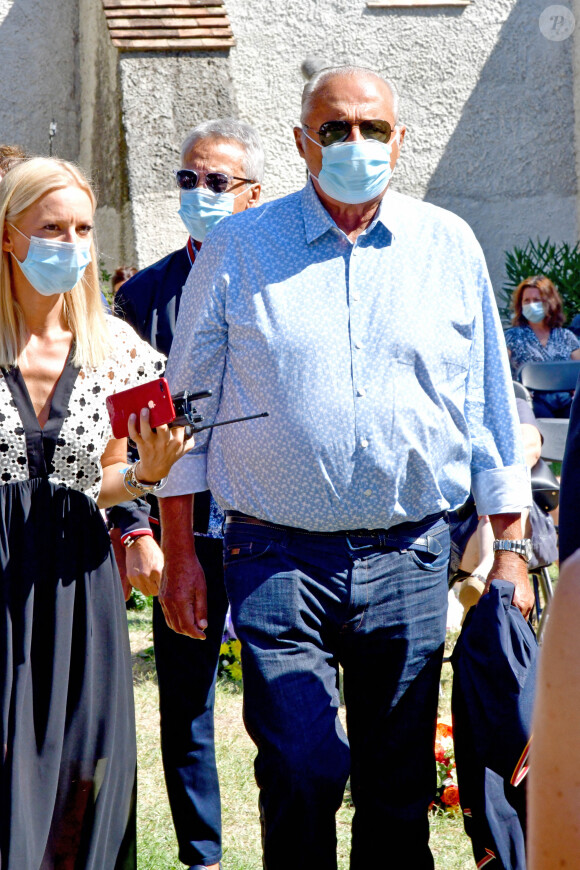 Gérard Louvin - Obsèques de Annie Cordy sur la Butte Saint-Cassien à Cannes le 12 septembre 2020. © Bruno Bebert/Bestimage