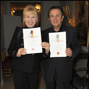 Maaïke Jansen et Roland Giraud - Déjeuner pour les nominations des Moières au ministère de la Culture à Paris