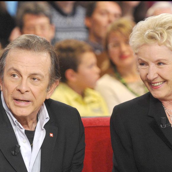 Maaïke Jansen et Roland Giraud - Enregistrement de l'émission Vivement Dimanche