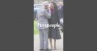 Le prince Charles baise la main de la reine Letizia d'Espagne, loin de Camilla Parker-Bowles
