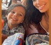 Eva Longoria en vacances avec son petit Santi, totalement craquant ! @ Instagram / Eva Longoria