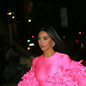 Kim Kardashian - Arrivée des people à l'after party de l'émission "Saturday Night Live" (SNL) au club Zero Bond à New York, le 9 octobre 2021. Pour la première fois, K.Kardashian a animé la célèbre émission "The Saturday Night Live" sur le réseau NBC.