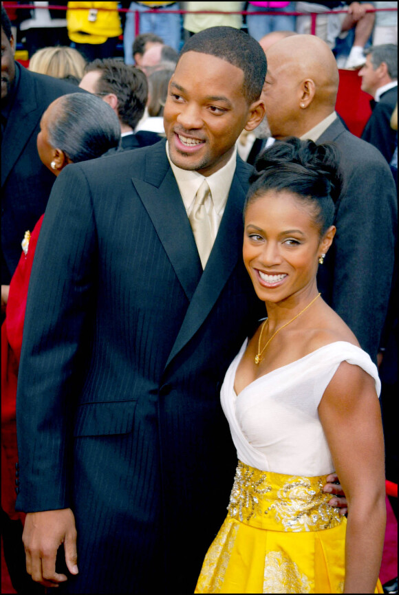 Will Smith et Jada Pinkett Smith - Cérémonie des Oscars 2002.
