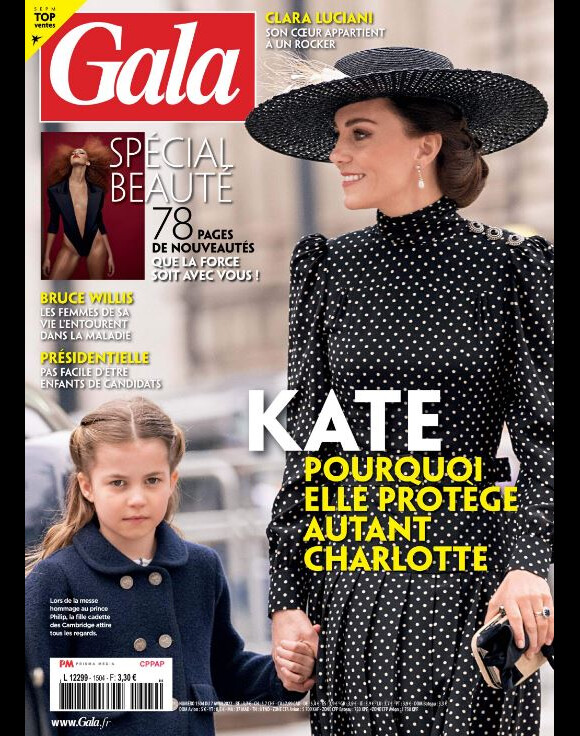 Couverture du magazine "Gala" du 7 avril 2022