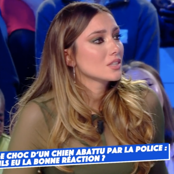 Delphine Wespiser craque et fond en larmes dans "Touche pas à mon poste" après un débat sur la mort d'un chien, tué par des policiers - C8
