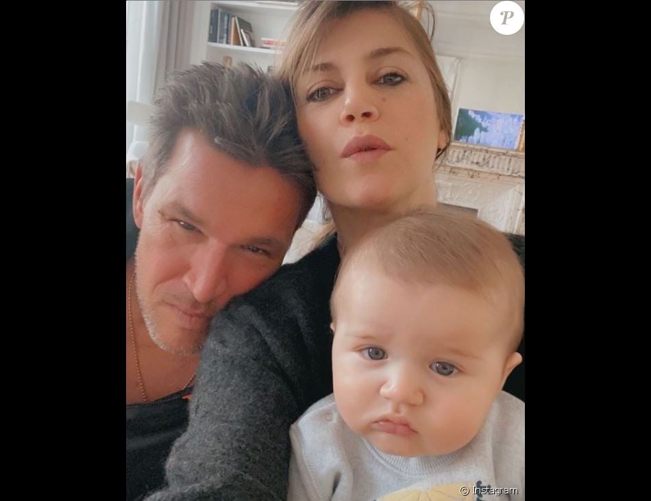 Benjamin Castaldi Avec Aurore Aleman Et Leur Fils Gabriel Sur Instagram Le 18 Mars 2021 