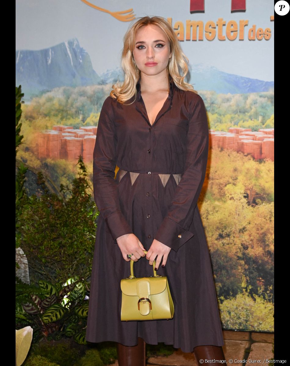 Chloé Jouannet - Avant première du dessin animé "Hopper et le hamster des ténèbres" de B.Mousquet et B.Stassen au cinéma Gaumont Marignan à Paris, le 23 janvier 2022. © Coadic Guirec / Bestimage