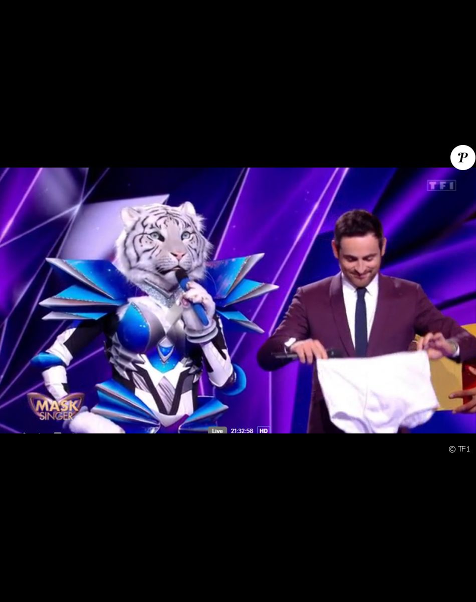 La Tigresse éliminée et démasquée dans la saison 3 de "Mask Singer". Il s'agissait de Marc-Antoine Le Bret.