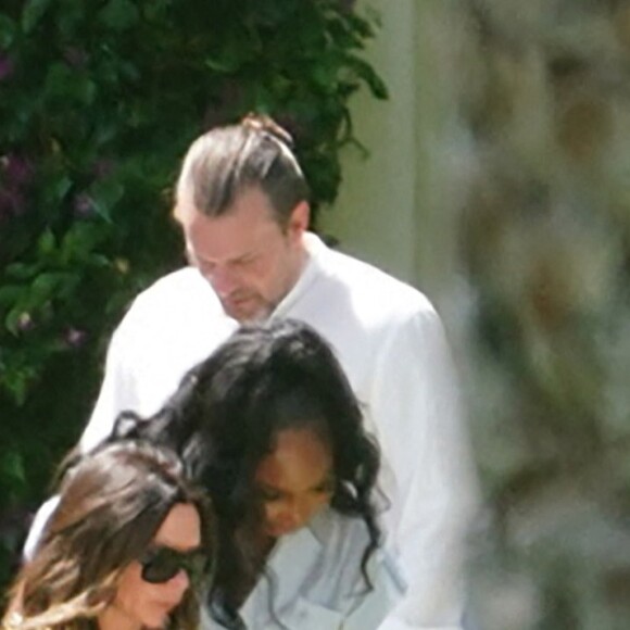 Victoria Beckham arrive au brunch post-mariage de son fils Brooklyn Beckham / Splash News/ABACAPRESS.COM