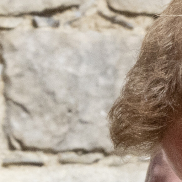 Le prince Harry, duc de Sussex, le prince William, duc de Cambridge - Arrivées aux funérailles du prince Philip, duc d'Edimbourg à la chapelle Saint-Georges du château de Windsor, le 17 avril 2021. 