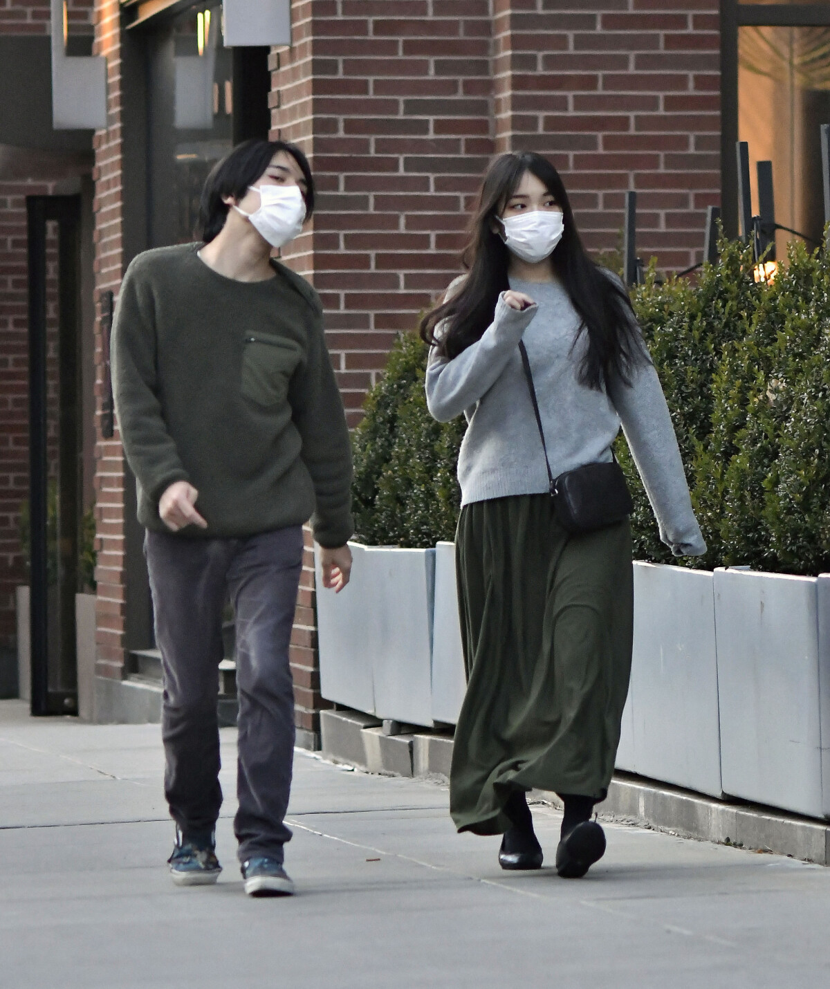 Photo Exclusif L'ancienne princesse japonaise Mako et son mari Kei