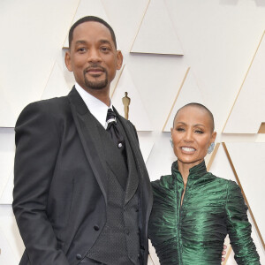Jada Pinkett Smith, Will Smith au photocall de la 94ème édition de la cérémonie des Oscars à Los Angeles