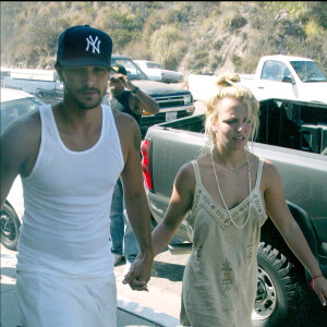 Britney Spears et Kevin Federline à Malibu