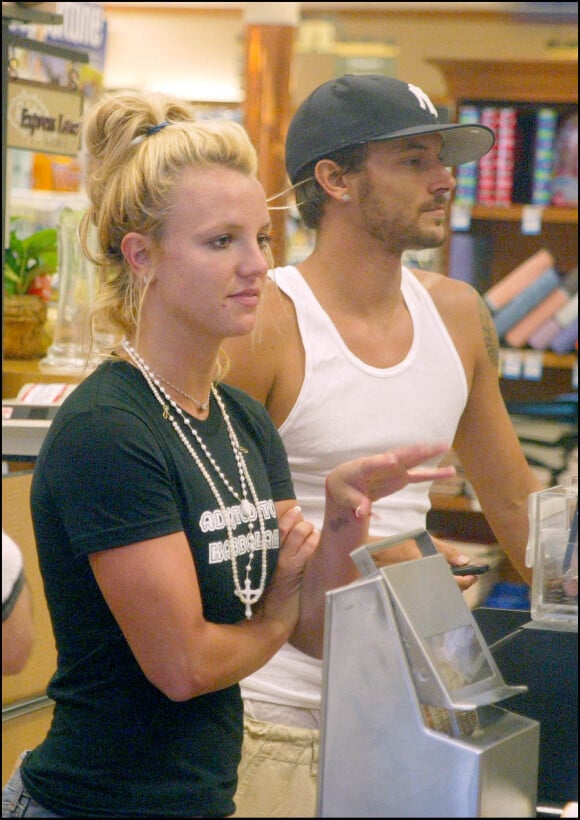 Britney Spears et Kevin Federline à Beverly Hills