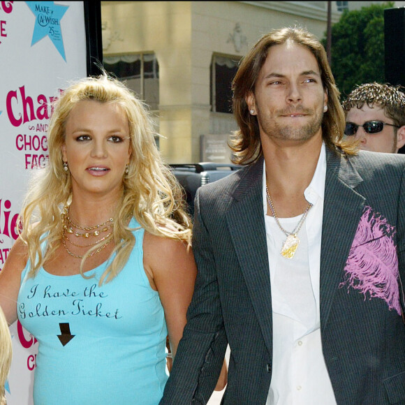 Britney Spears et Kevin Federline à Los Angeles