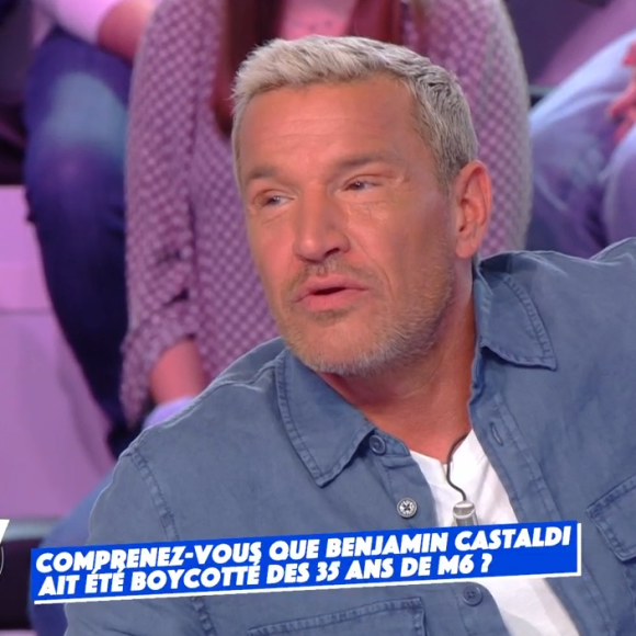 Benjamin Castaldi s'explique sur son départ d'M6 et se clashe avec Matthieu Delormeau dans "TPMP"