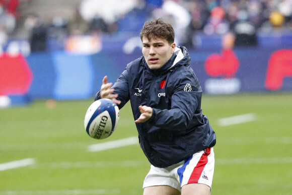 Antoine Dupont (France) lors du match de Rugby du tournoi des VI Nations opposant la France à l'IItalie au Stade de France à Saint-Denis, France, le 6 février 2022. © Michael Baucher/Panoramic/Bestimage