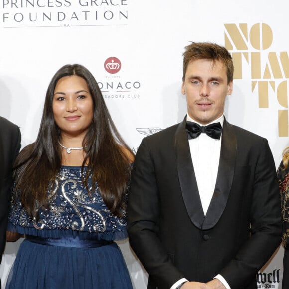 Louis et Marie Ducruet, Camille Gottlieb et son meilleur ami, Médy Anthony - Avant première du dernier James Bond " No Time To Die" au Casino de Monaco, le 29 septembre 2021. © Claudia Albuquerque/Bestimage