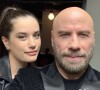 John Travolta et sa fille Ella sur Instagram.
