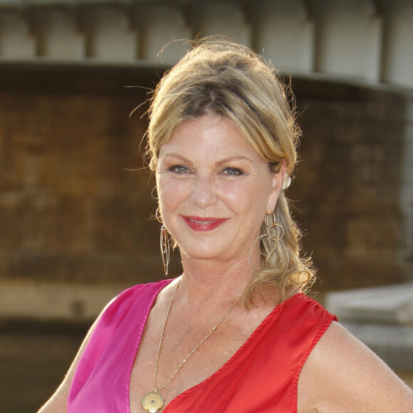 Jeane Manson - 7ème édition du Trophée de la Pétanque Gastronomique au Paris Yacht Marina à Paris le 27 juin 2019. © Christophe Aubert via Bestimage 