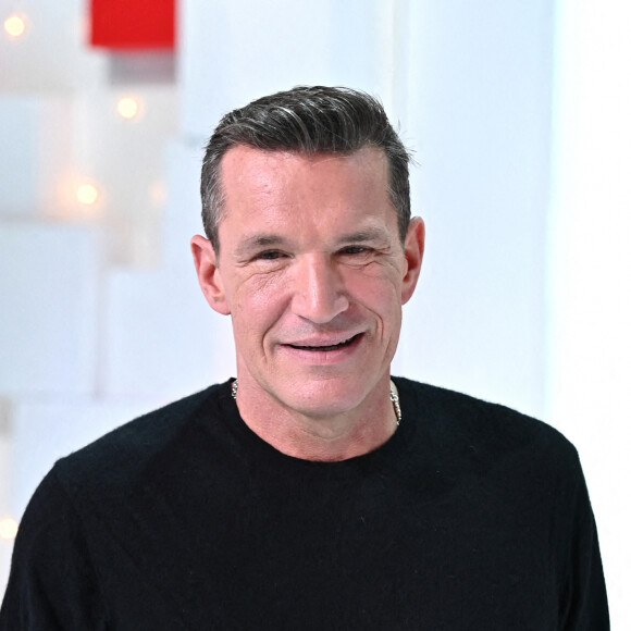 Exclusif - Benjamin Castaldi lors de l'enregistrement de l'émission "Vivement Dimanche spéciale Yves Montand" au Studio Gabriel à Paris, présentée par M.Drucker et diffusée le 14 novembre sur France 2. Le 28 octobre 2021 © Guillaume Gaffiot / Bestimage 