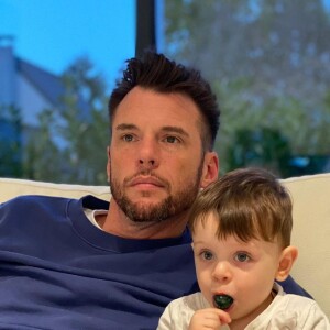 Norbert Tarayre avec son fils Elidjah