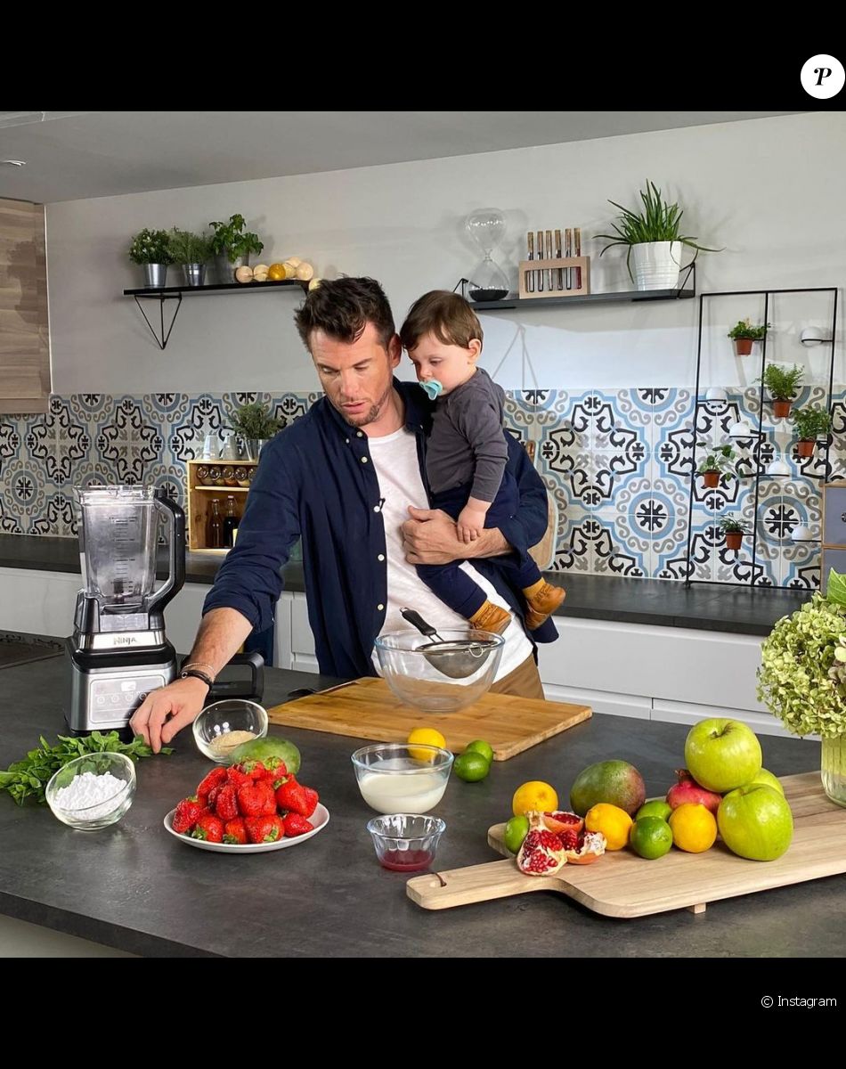 Norbert Tarayre avec son "p'tit chef" Elidjah