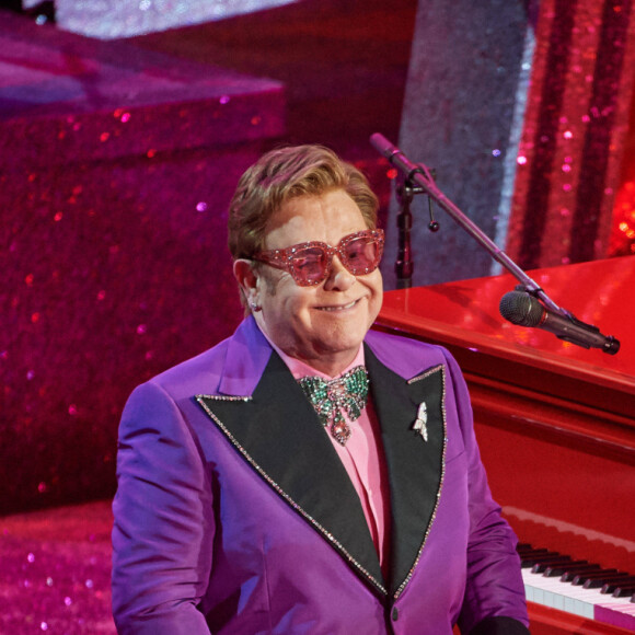 Elton John lors de la 92ème cérémonie des Oscars 2020 au Hollywood and Highland à Los Angeles, CA, USA, on February 9, 2020. © AMPAS/Zuma Press/Bestimage 