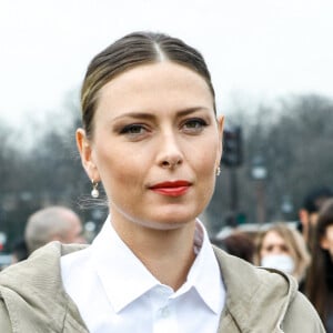 Maria Sharapova - Arrivées au défilé Dior Femme Automne/Hiver 2022/2023 lors de la Fashion Week de Paris, France, le 1er mars 2022. © Veeren-Clovis/Bestimage