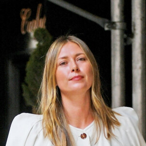 Maria Sharapova se promène à New York, le 12 septembre 2021.
