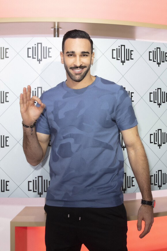 Exclusif - Adil Rami - Backstage de l'émission Clique, présentée par M.Achour - Paris le 27/01/2022 - © Jack Tribeca / Bestimage