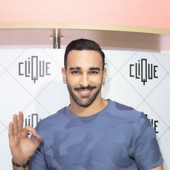 Exclusif - Adil Rami - Backstage de l'émission Clique, présentée par M.Achour - Paris le 27/01/2022 - © Jack Tribeca / Bestimage