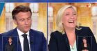 Extrait du débat de l'entre deux tours des présidentielles durant lequel Emmanuel Macron plaisante avec son adversaire Marine Le Pen.