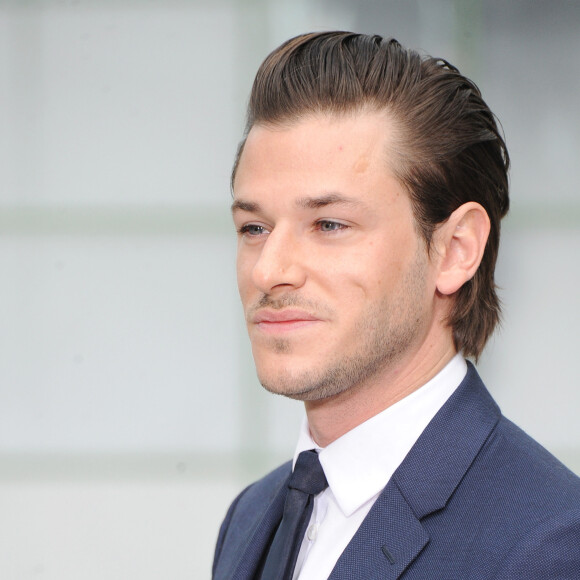 Gaspard Ulliel - People au défilé de mode "Chanel", collection Haute Couture printemps-été 2015, au Grand Palais à Paris. Le 27 janvier 2015 