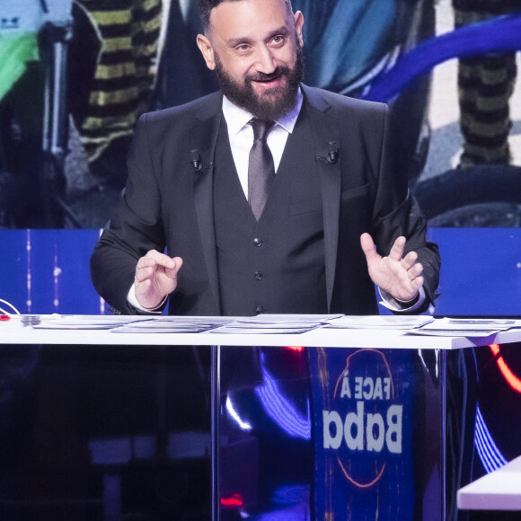 Exclusif - Cyril Hanouna - Enregistrement de l'émission "Face à Baba", présentée par C.Hanouna et diffusée en direct sur C8 le 23 mars © Jack Tribeca / Bestimage 