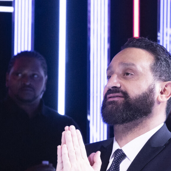 Exclusif - Cyril Hanouna sur le plateau de l'émission Face à Baba, présentée par C.Hanouna en direct sur C8 - Paris le 16/03/2022 - © Jack Tribeca / Bestimage 