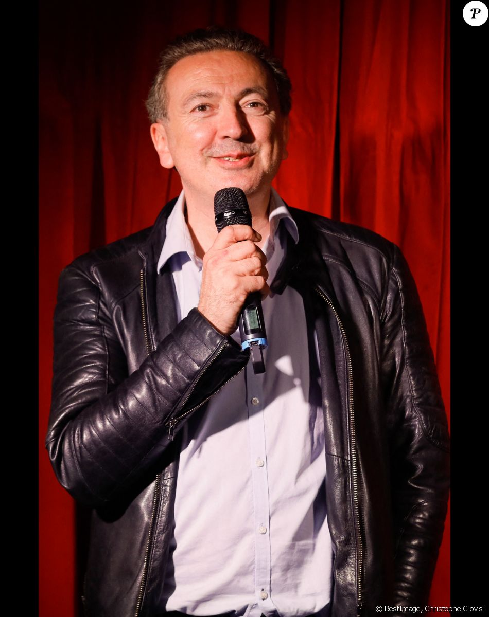 Exclusif - Gérald Dahan au bateau théâtre "Le Nez Rouge" à Paris. © Christophe Clovis / Bestimage