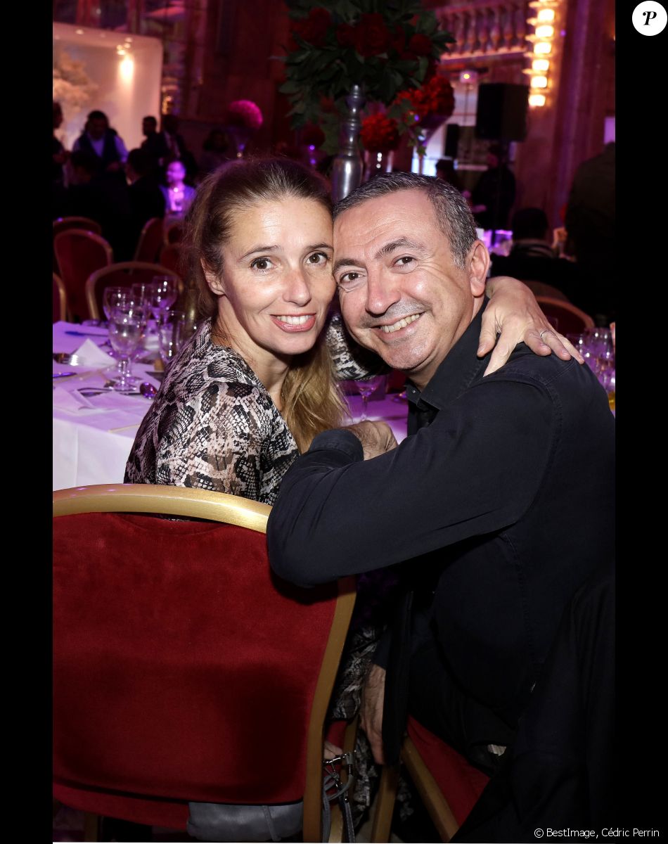 Exclusif - Gerald Dahan et sa femme Claire - L'association Citestars fête son 21ème anniversaire lors de la 3ème édition de l'élection de Miss Beauté nationale aux Salons Hoche à Paris le 20 octobre 2019. © Cédric Perrin/Bestimage
