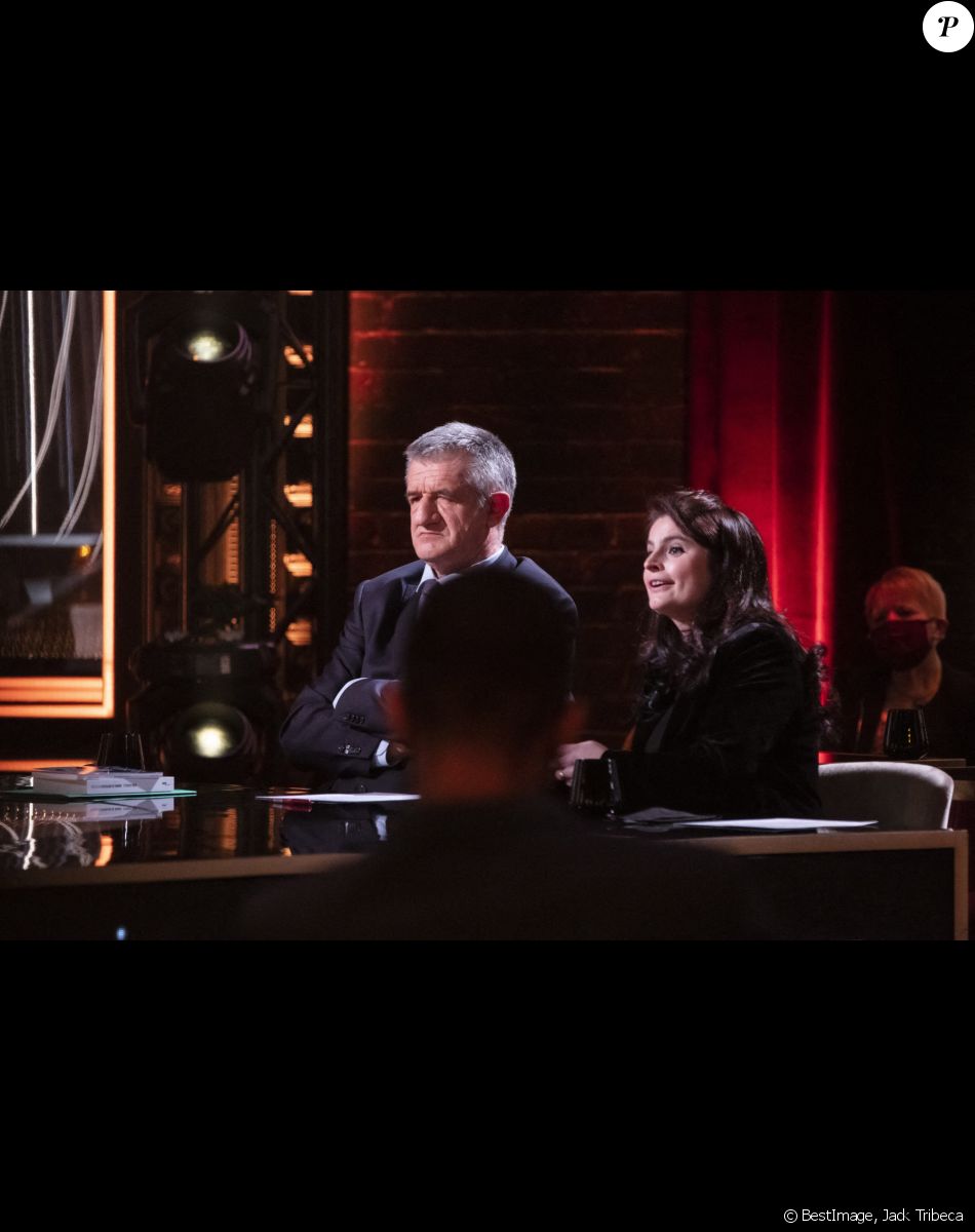Exclusif - Jean Lassalle, Hélène Thouy - Sur le plateau de l'émission On Est En Direct (OEED) à Paris le 25 février 2022. L'émission sera diffusée le samedi 26 février 2022