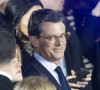 Manuel Valls - Le président Emmanuel Macron prononce un discours au Champ de Mars le soir de sa victoire à l'élection présidentielle le 24 avril 2022