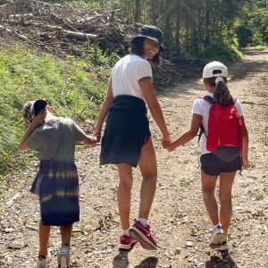 Alessandra Sublet et ses enfants Charlie et Alphonse sur Instagram.