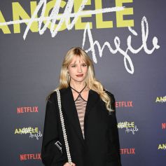 Angèle Van Laeken - Avant-première du documentaire Netflix "Angèle" au Grand Rex à Paris le 9 novembre 2021. © Coadic Guirec/Bestimage