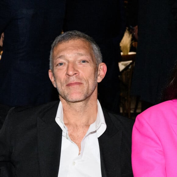 Francesca Ragazzi, Vincent Cassel, Tina Kunakey - Les célébrités au dîner "Valentino" lors de la 59ème Biennale de Venise, le 22 avril 2022. 