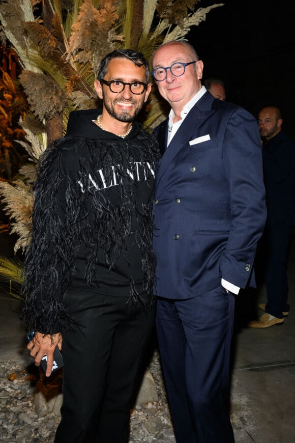Simone Marchetti, Piero Lissoni - Les célébrités au dîner "Valentino" lors de la 59ème Biennale de Venise, le 22 avril 2022. 