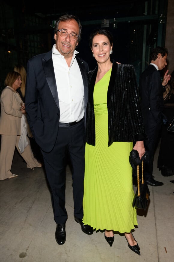 Massimo Perotti, Alessia Perotti - Les célébrités au dîner "Valentino" lors de la 59ème Biennale de Venise, le 22 avril 2022. 